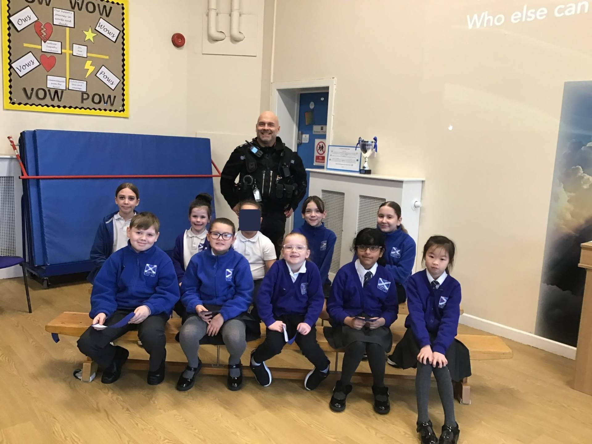 School council with Chris Walker